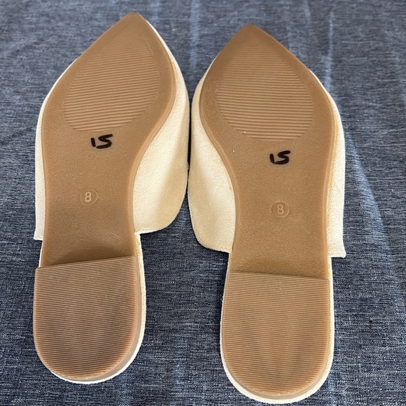 Hawkwell Women's Sz 8  Slip on Comfortable Loafer Shoes Flats Pointed Toe Mules - Picture 4 of 5